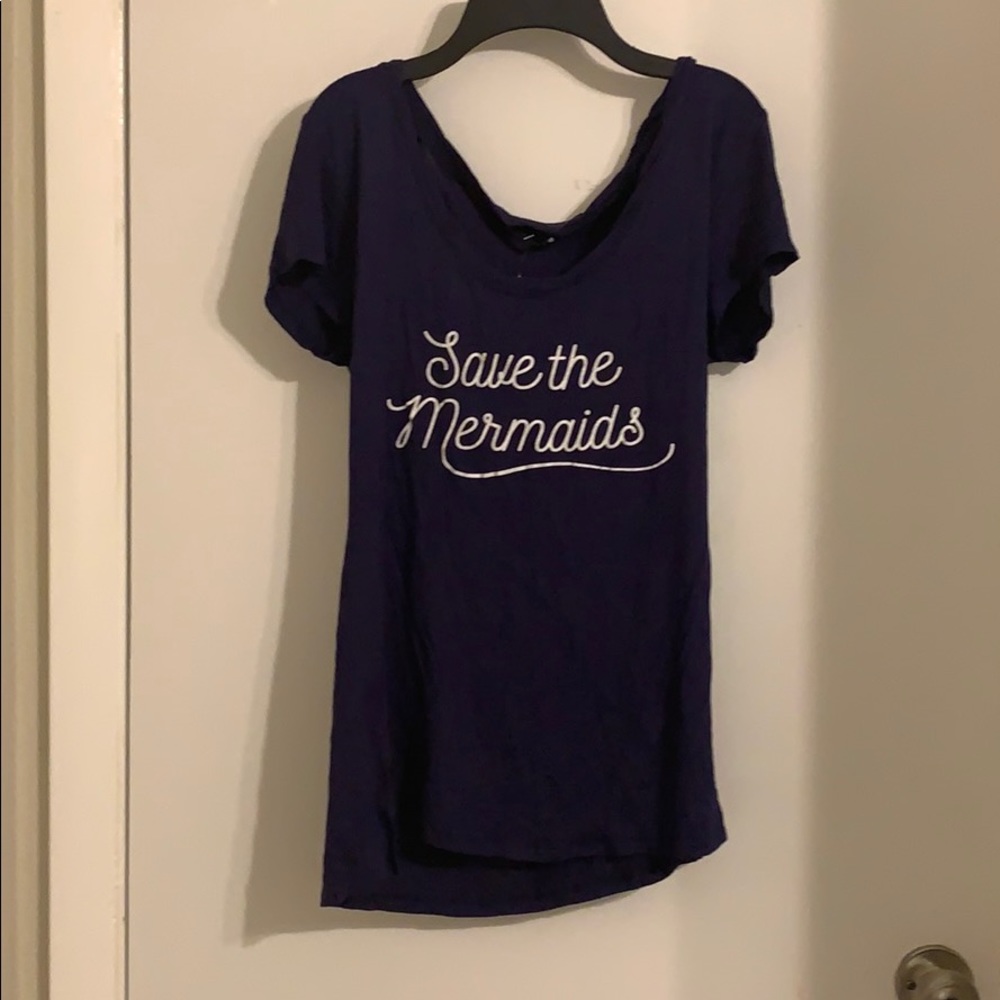 Navy blue women’s top